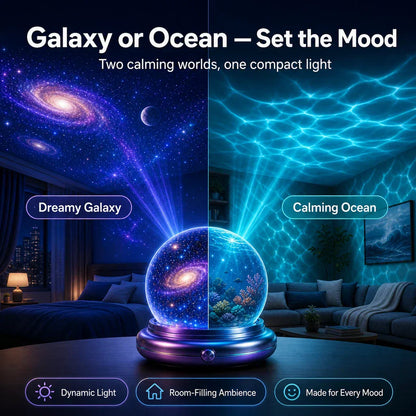 🔮Night Light Projector - Smart Holographic Star Projector