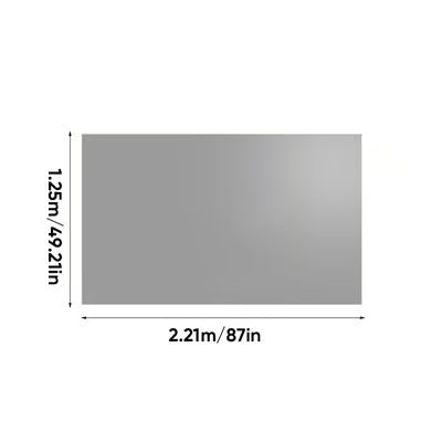 Basic model 100-inch 16:9 (2.21m wide * 1.25m high)