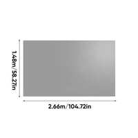Basic model 120-inch 16:9 (2.66m wide * 1.48m high)