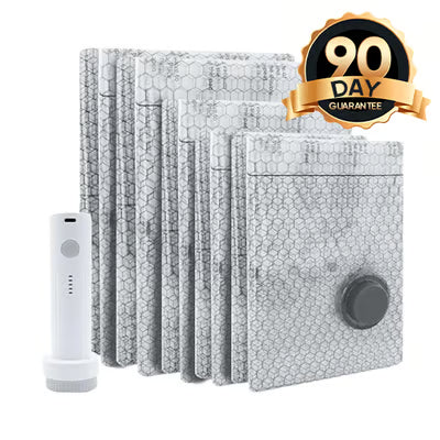 Cordless Travel Vacuum Bag Set