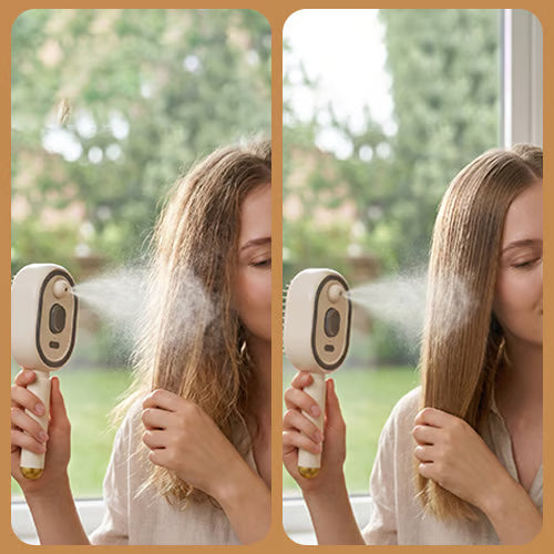 🔥50% OFF Today Only InstantScalp Relief-Electric Spray Air Cushion Massage Comb
