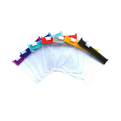 Self-sealing zipper medicine bags