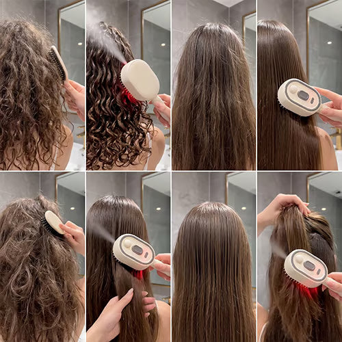 🔥50% OFF Today Only InstantScalp Relief-Electric Spray Air Cushion Massage Comb