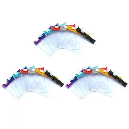 Self-sealing zipper medicine bags
